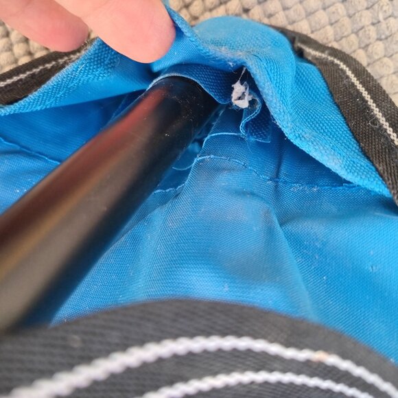 This is a lightweight portable folding seat; Tripod / 3 Legs, ideal for camping - Picture 7 of 10